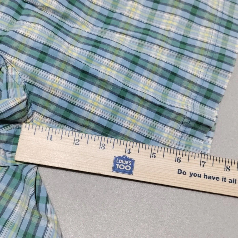 Polo Sport Ralph Lauren Plaid Swim Trunks Men's Size XL Blue‎ Green
